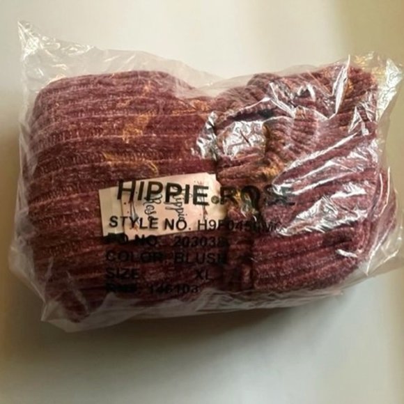 Pink Chenille Turtleneck Sweater - *NWT Size XL - Picture 4 of 4